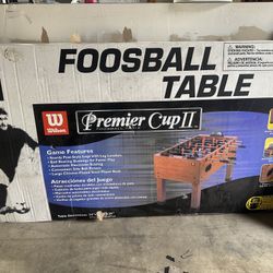 Wilson Premier Cup II Foosball Table 