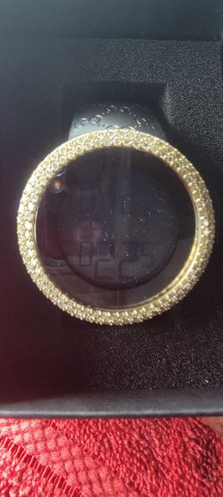 Diamond gucci watch