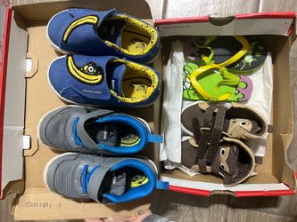 Free Toddler Shoes Bundle (Puma, Reebok & Sandals) Size 6-9