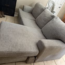Ashley Furniture , Light Grey , L Shape 