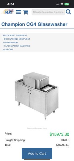 Restaurant Bar Glasswasher
