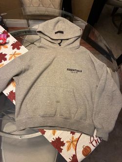 Fear of God Essentials Grey Hoodie