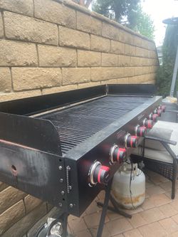 8 burner comercial  grill