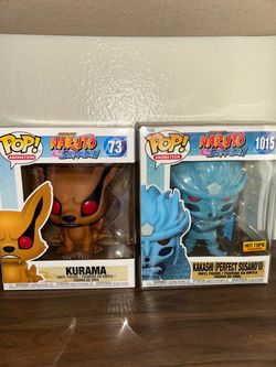 NARUTO KURAMA AND KAKASHI SUSANO FUNKO POP