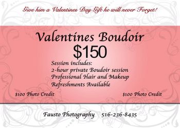 Valentine's Day Boudoir session