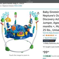 Blue Baby Einstein Bouncer 