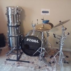 Tama Classic Drum Set Symbols And Stands