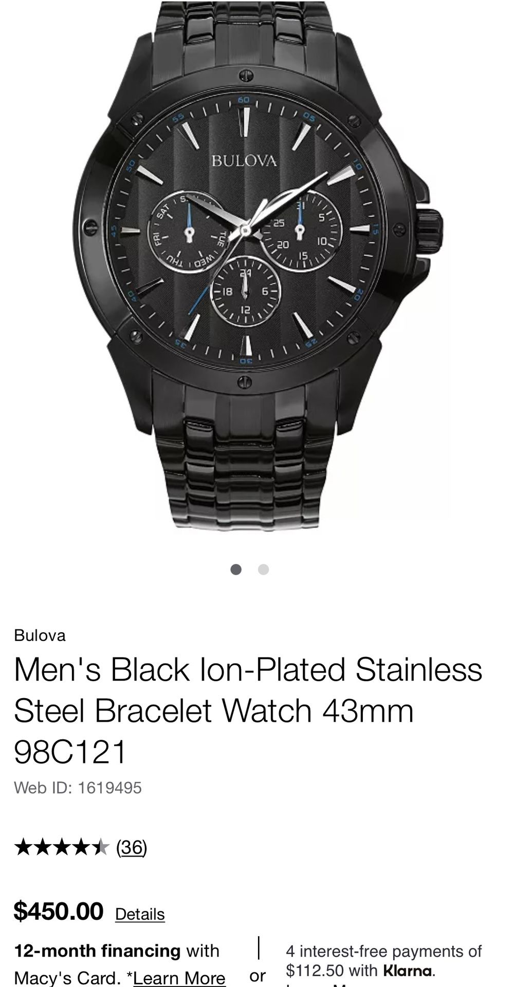Bulova Watch