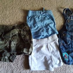 Boy Shorts Good Condition 3 To 9 Months $2.00 Each 