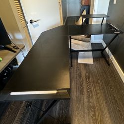 RGB L Shape Desk 