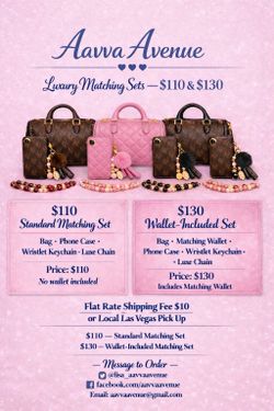 Aavva Avenue Matching bag sets