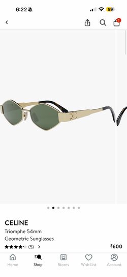 Celine Geometric Sunglasses