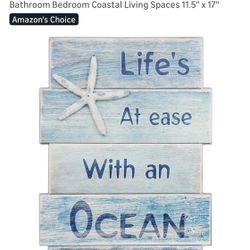 Coastal Sign (11.5” X 17”) - New
