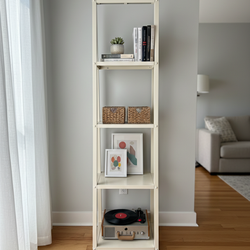 Off white decorative shelf