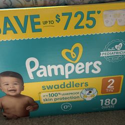 Pampers Caja Nueva 180  #2 