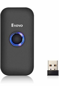 Eyoyo Wireless Barcode Scanner with USB Dongle