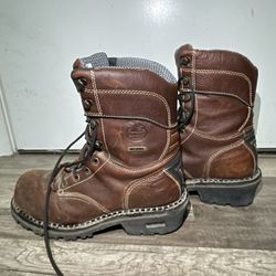 Georgia Boot Logger Composite Toe  Waterproof Work Boot 10.5 