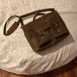 Leather briefcase Laptop Bags Satchel Bag Messenger Bag