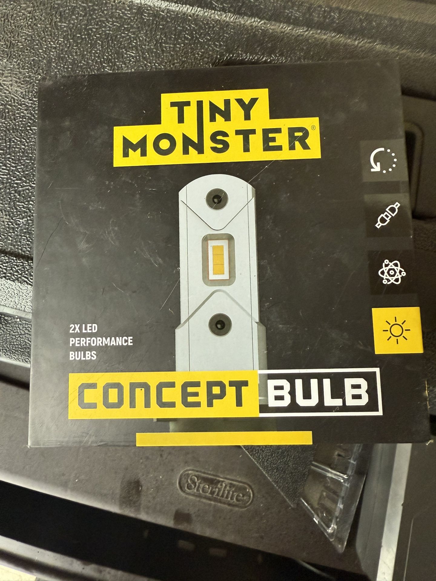 Tiny Monster LED Concept bulb