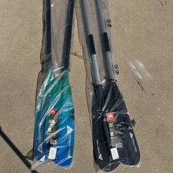 Ozark Trail Gradient Plastic Fiberglass Paddle,Two Piece 90 inch