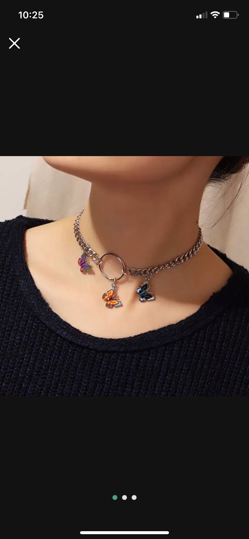 Butterfly Necklace 