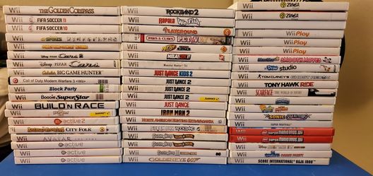 Wii games for sale