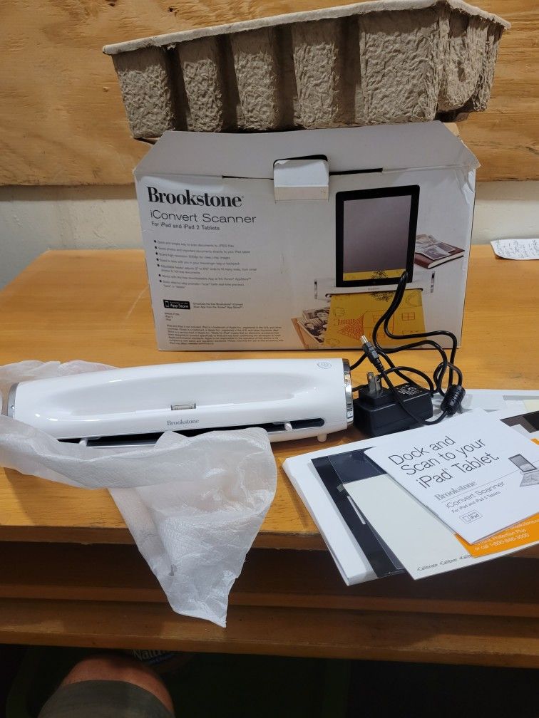 Brookstone Icovert Scanner For Ipads