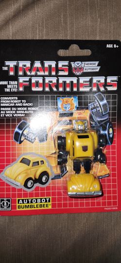 Transformers G1 Bumblebee Reissue