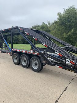 2019 5 car hauler trailer