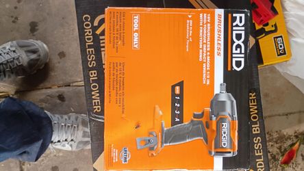 Ridgid 1/2 inch impact tool only