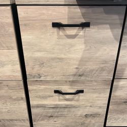 File Cabinet On Wheels Two Drawer 