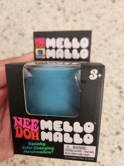 Needoh Mello Mallo Blue Squishy