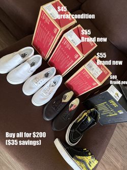 Vans Shoes FOR SALE!