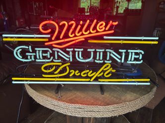 MGD Neon Beer Sign