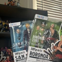 Sh Figuarts Zoro Shf Sanji Action Figures