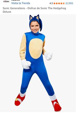 Disfraz de sonic como nuevo size 8-10