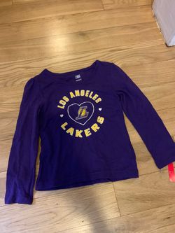 NBA Los Angeles Lakers Kids Long Sleeve Shirt 3T