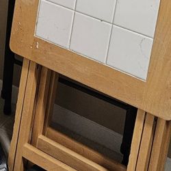 3 TV Tray Tables