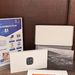 Apple - Watch Ultra 2 49MM (Cellular) Natural Titanium White Ocean Band Brand New