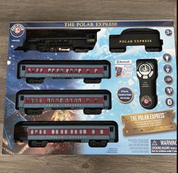Lionel polar express O gauge battery operated train set