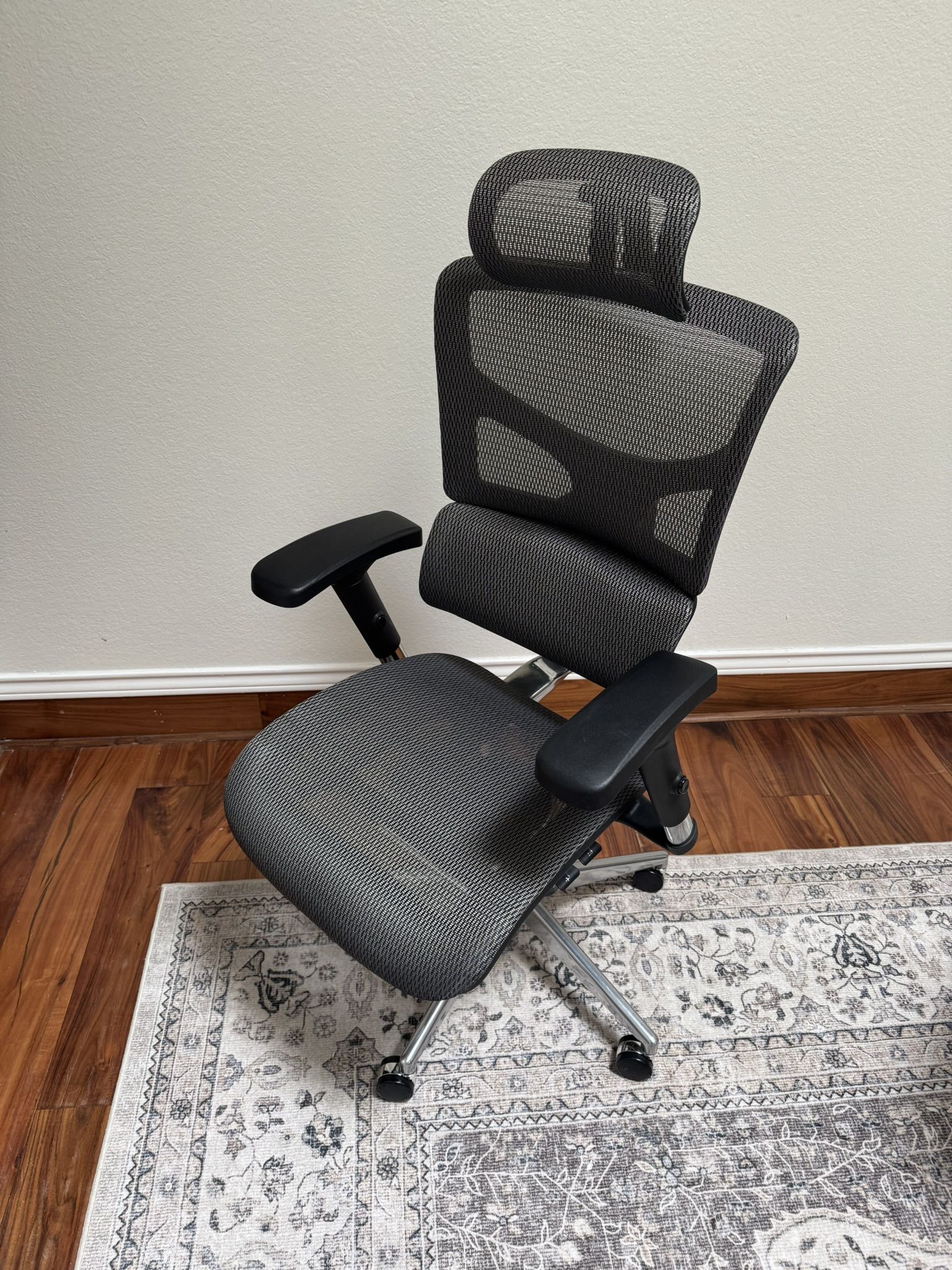 X Chair X1 Flex Mesh Task Chair With Heat Massage Feature