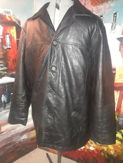 Men's Jacket Leather Size XL Wilson's Leather Coat