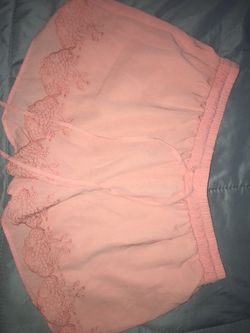 Peach Pink Booty Shorts