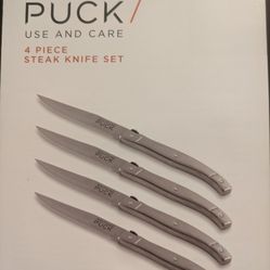 4 Piece Steak Knife Set NIB