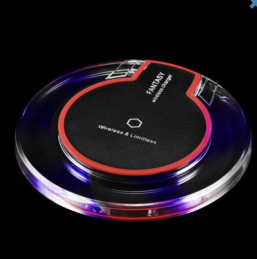 Qi Wireless Charger Pad Compatible Apple iPhone X iPhone 8/8 Plus Samsung Note 8 S8/S8 Plus/S7/S7 Edge