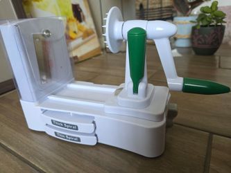 Prep Solutions Deluxe Spiral Vegetable Cutter with Stainless Steel Blades