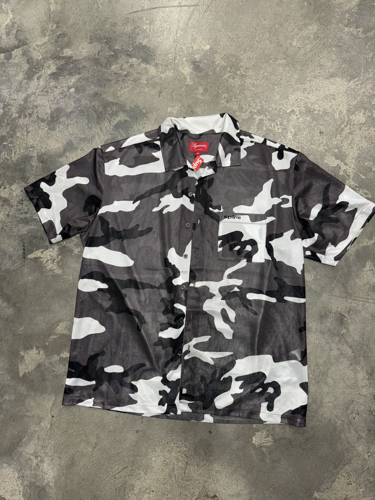 Supreme Camo Button Up