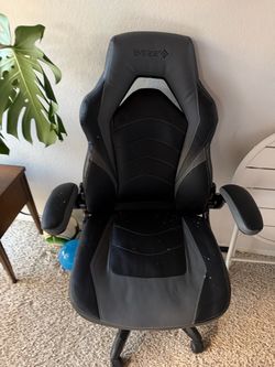 Emerge Gaming Chair Black and Gray