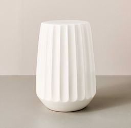 Ceramic Accent Table Sour Cream - Hearth & Hand™ with Magnolia