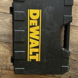 DeWalt Drill Set Carrying Storage Box 